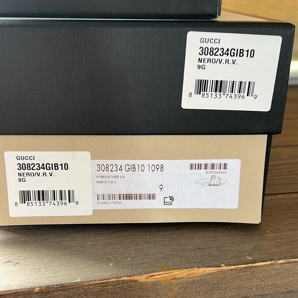 EUC set of 2 Gucci shoe boxes - Picture 5 of 5